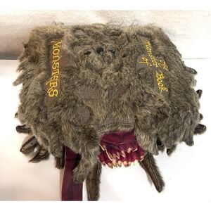 Harry Potter Monster Book Of Monsters Pillow Plush The Noble Collection